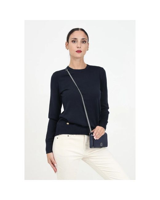 Ralph Lauren Blue Round-Neck Knitwear