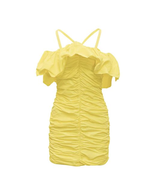 MSGM Yellow Stilvolle kleider