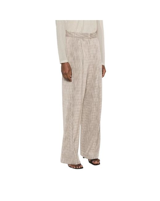 Giorgio Armani Natural Wide Trousers
