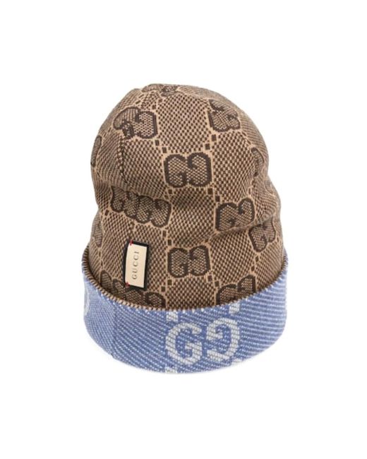 Accessories > hats > beanies Gucci pour homme en coloris Brown