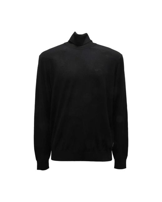 Armani Black Turtlenecks for men