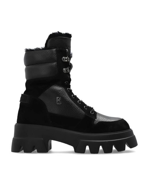 Lace-Up Boots Bogner de color Black