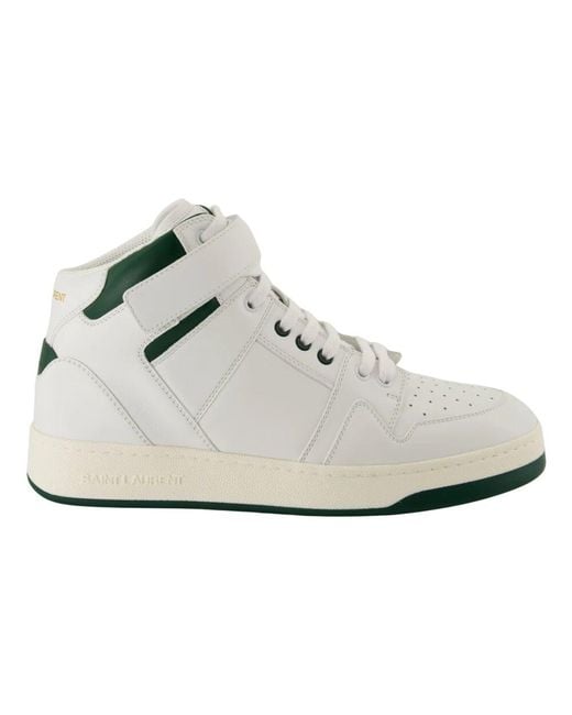 Saint Laurent White Sneakers for men