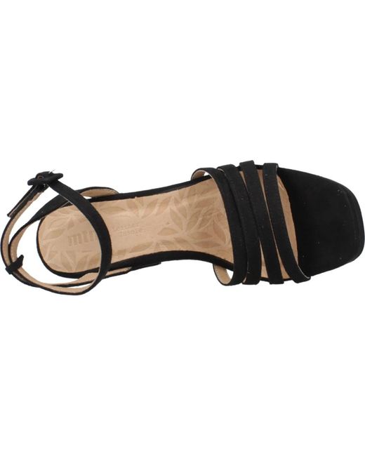 Shoes > sandals > high heel sandals MTNG en coloris Black