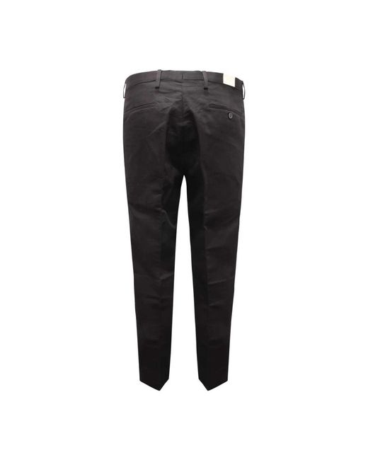 BRIGLIA Black Chinos for men