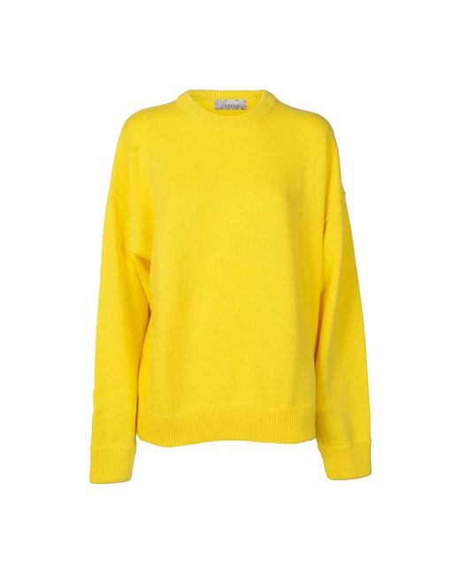 Laneus Yellow Sweatshirts