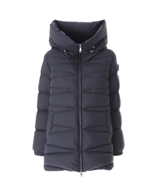 Down Coats Add de color Blue