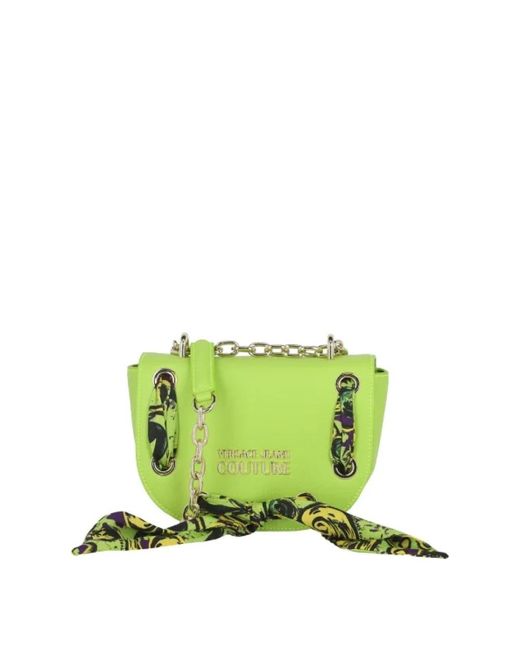 Versace Jeans Couture Green Cross Body Bags