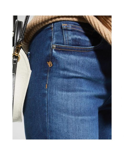 Veronica Beard Blue Flared Jeans