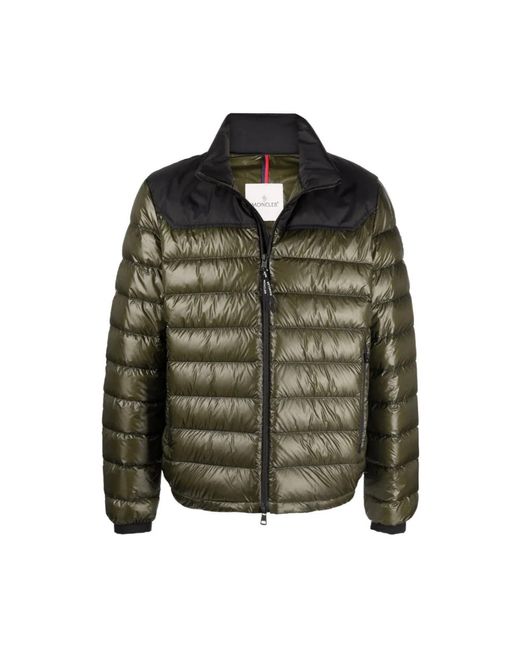 Moncler Green Down Jackets for men