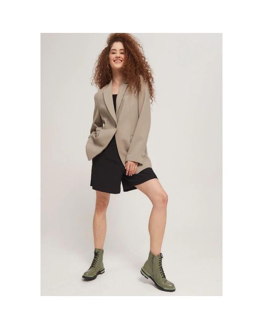 Lace-Up Boots di CESARE GASPARI in Green