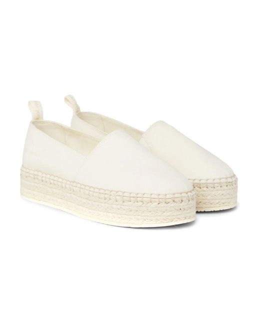 Calvin Klein White Espadrilles