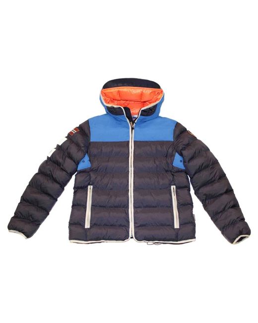 Napapijri Blue Down Jackets for men