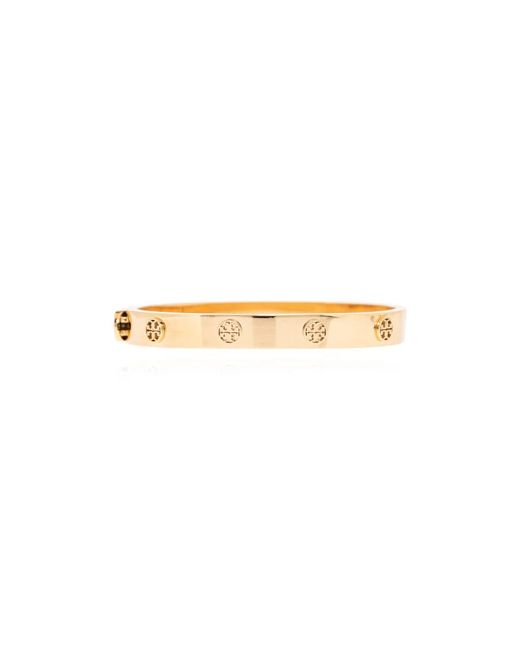 Tory Burch Metallic Logo Bracelet