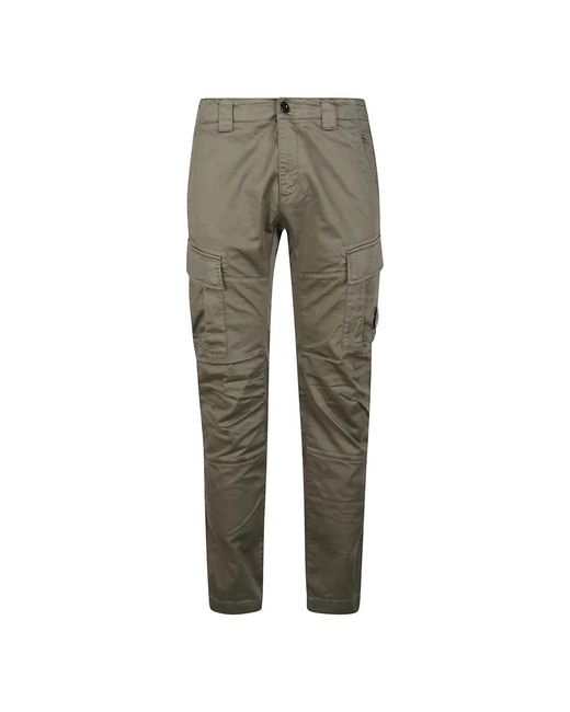 C P Company Slim-fit trousers,ergonomische linse cargo hose in Gray für Herren