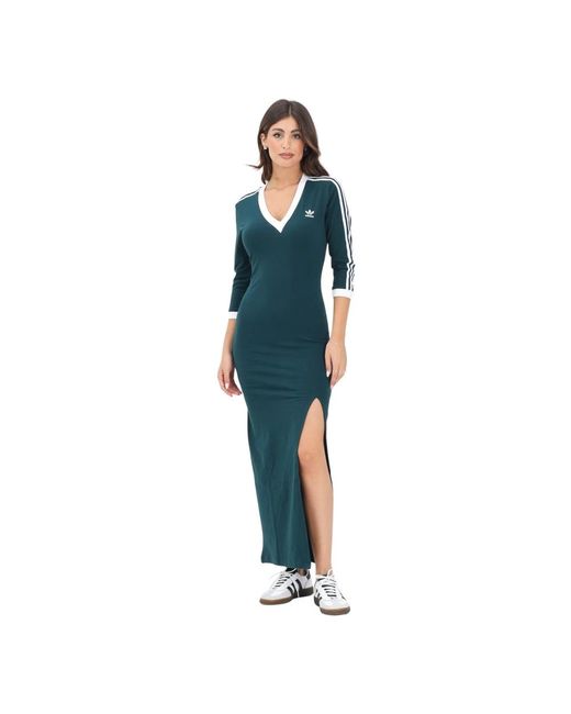 Maxi Dresses di Adidas Originals in Blue
