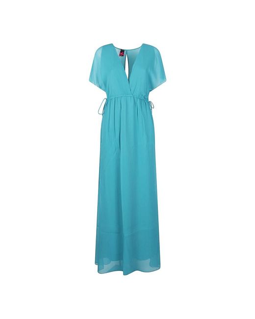 Pinko Blue Maxi Dresses