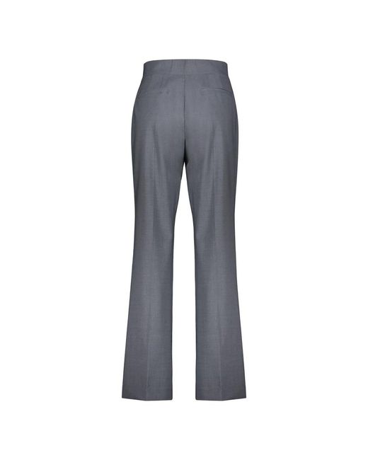 Moorer Elegante Wijde Broek in het Gray