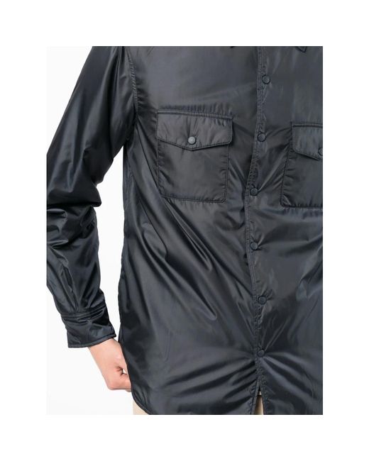 Aspesi Vernes Quilted Jacket in het Blue voor heren