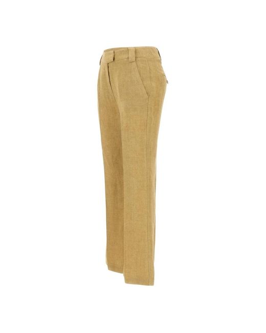 Marella Natural Wide Trousers