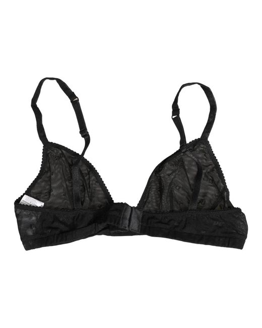 Dolce & Gabbana Black Bras