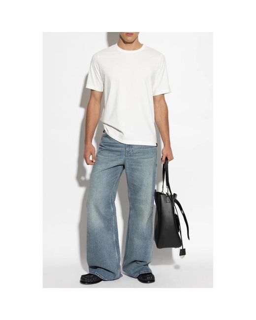 Courreges White T-Shirts for men