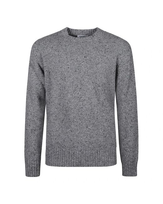Kangra Feiner Wollpullover Mit Rundhalsausschnitt in Gray für Herren