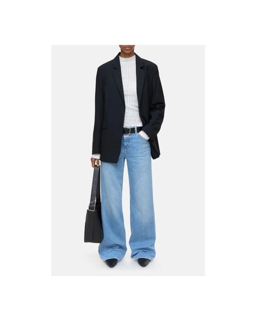 Closed Blazer in het Black