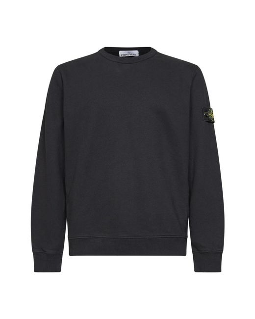 Stone Island Black Sweatshirts for men