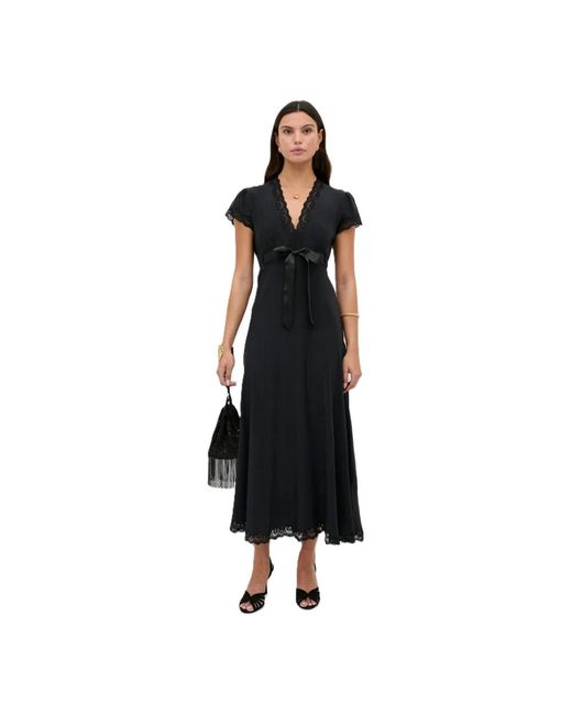 Maxi Dresses Rixo de color Black