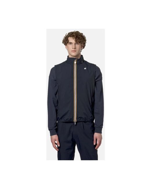 Vests K-Way de hombre de color Blue