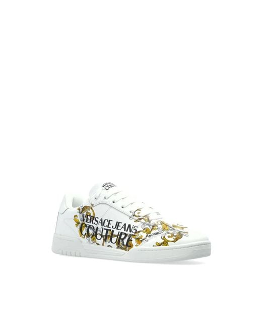 Versace Jeans Couture White Sneakers for men