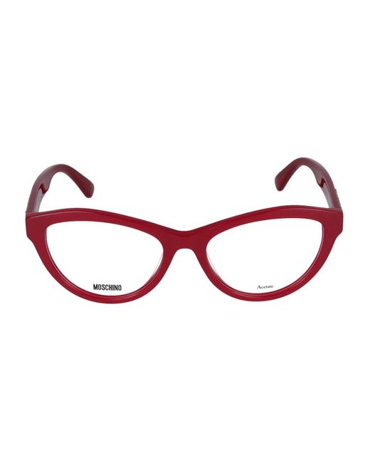 Moschino Red Glasses