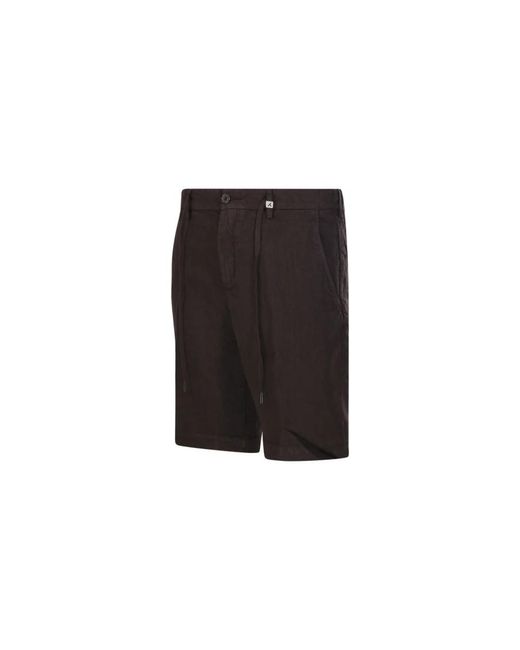 Myths Black Casual Shorts for men
