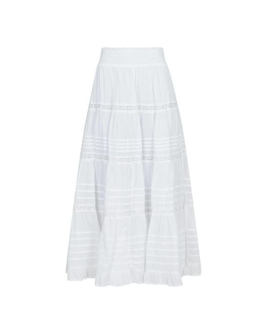 Midi Skirts di Neo Noir in White