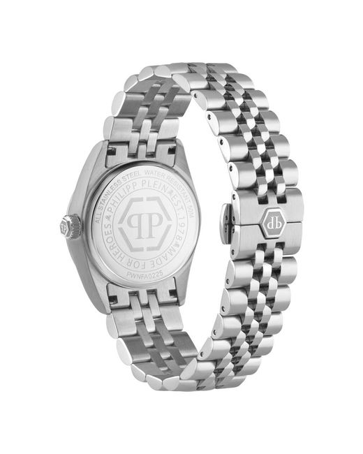 Philipp Plein Date Superlative in het Metallic