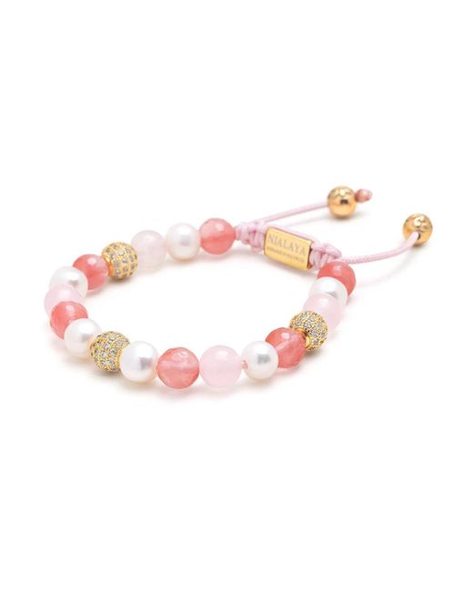 Nialaya Pink Bracelets