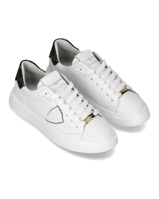 Philippe Model White Sneakers