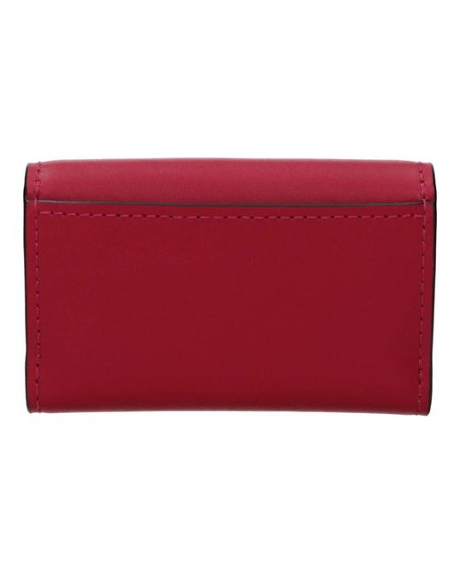 Michael Kors Red Leder Geldbörse