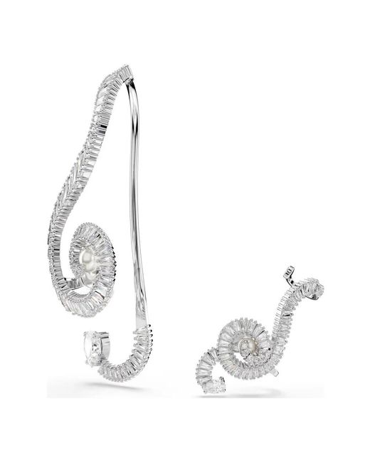 Swarovski Metallic Ariana Grande X Drop Earrings