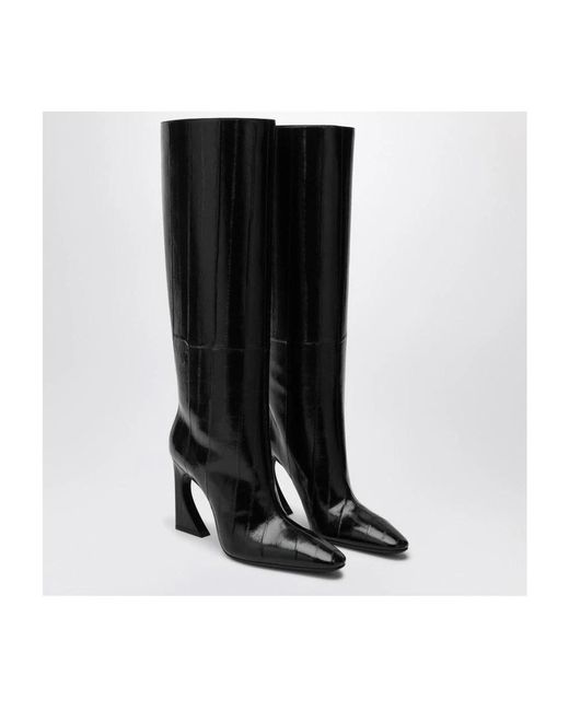 Fendi Black Heeled Boots