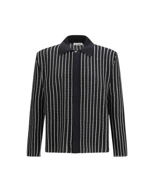 Jil Sander Black Casual Shirts for men
