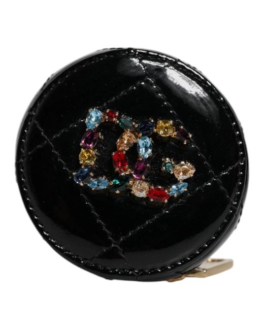 Dolce & Gabbana Black Keyrings