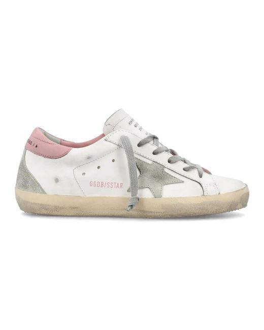 Golden Goose Deluxe Brand White Super Star Classic Sneakers