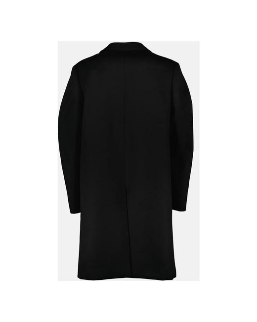 Givenchy Black Single-Breasted Coats for men