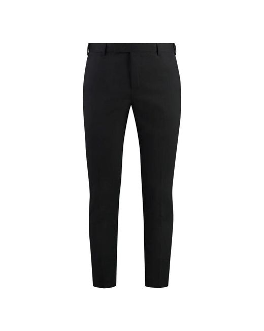 PT Torino Wollmischhose Mit Taschen in Black für Herren
