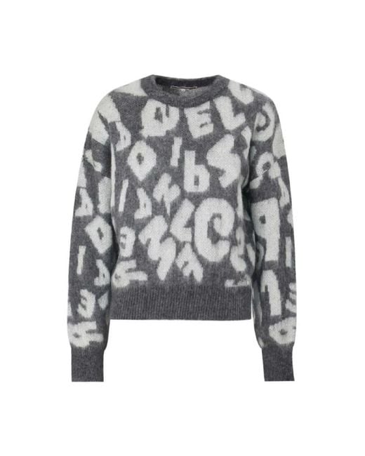 Kocca Gray Round-Neck Knitwear