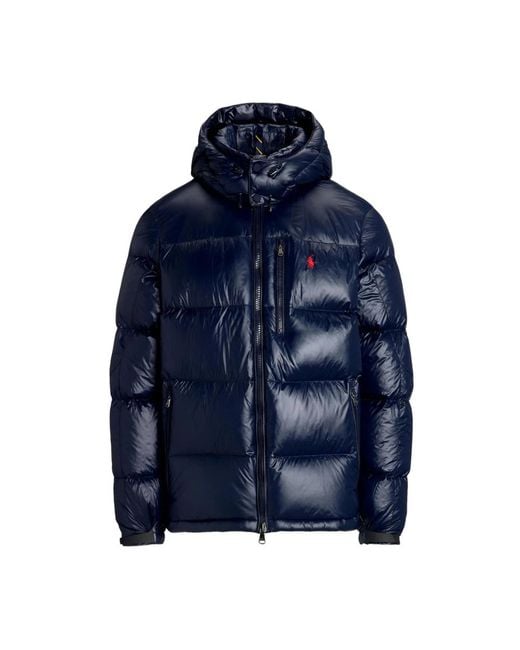 Polo Ralph Lauren Ripstop Down Jacket in het Blue voor heren