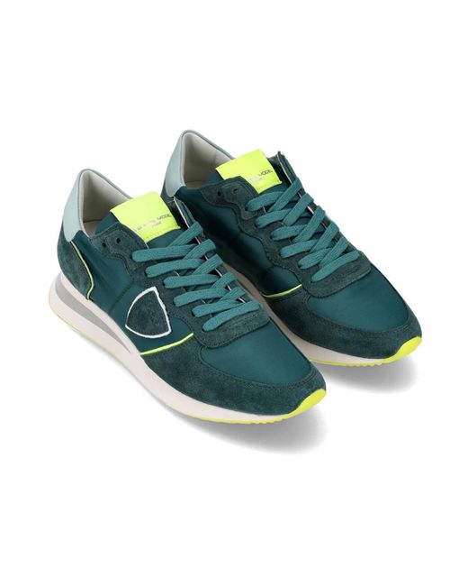 Philippe Model Green Sneakers