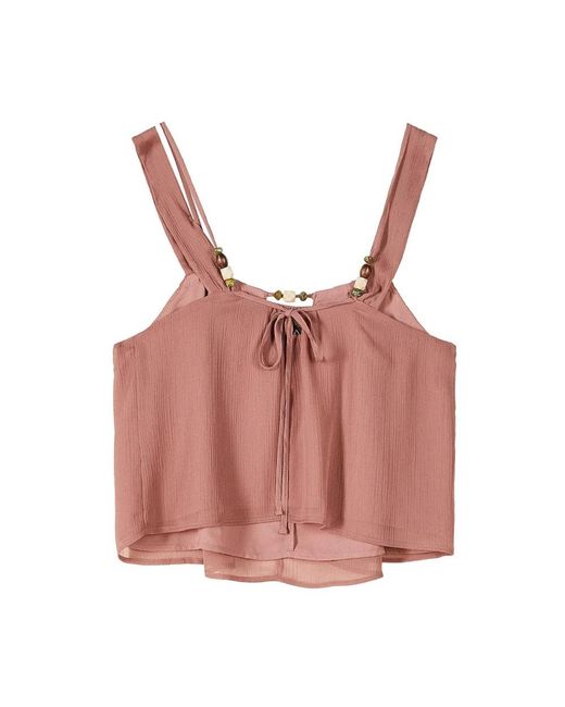 Patrizia Pepe Pink Sleeveless Tops